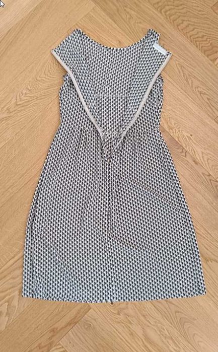 Sukienka damska Stefanel made in Italy zwiewna midi 34 36 XS S