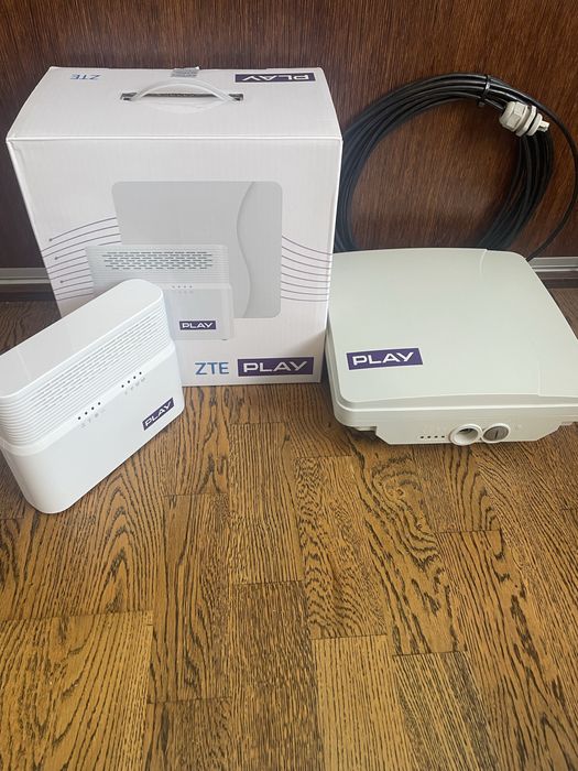 Router ZTE Play + modem (zestaw internetowy, kabel koncentryczny) – stan bardzo dobry