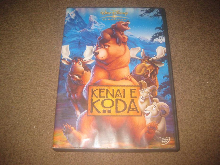 DVD "Kenai e Koda" da Walt Disney