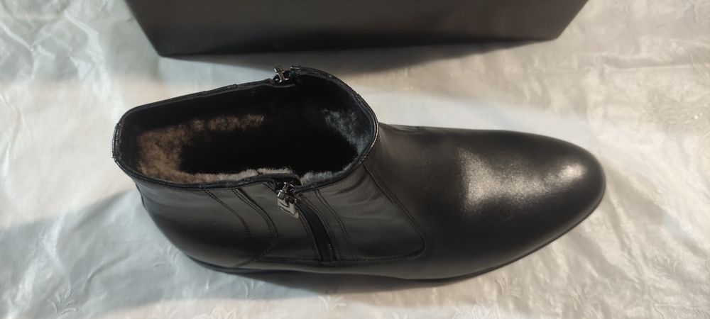 Кожанные мужские ботинки ICOS 118 40, 41,размеры