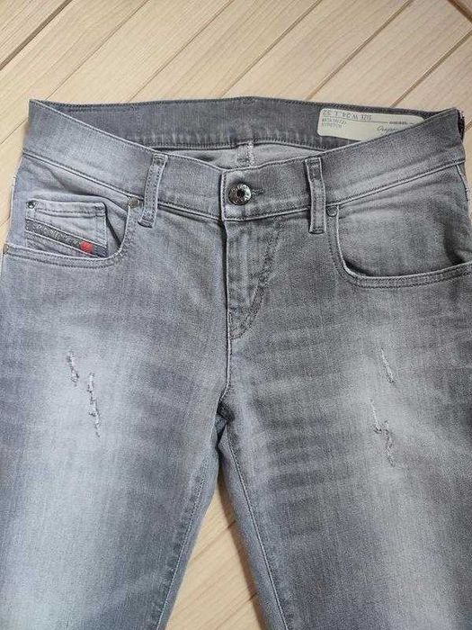 джинсы дизель diesel grupee ankle skinny wash 0672j тунис / 24w/32l