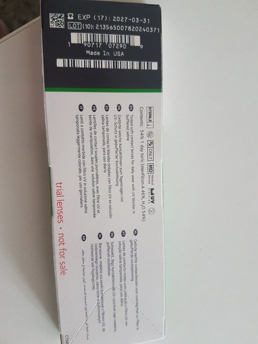 Sprzedam nowe soczewki