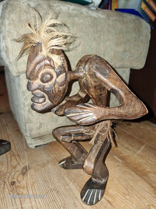 Figurki drewniane
