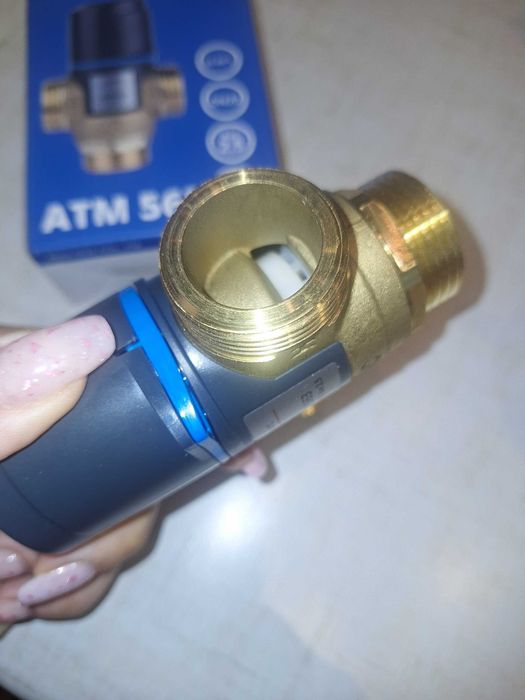 Термостатичний змішувальний клапан Afriso ATM 563 G1" 35-60°С.