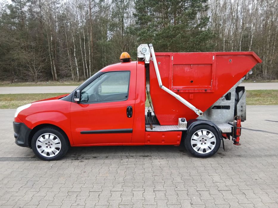 Fiat DOBLO  FIAT Doblo 1.6 MultiJET Śmieciarka WYWROTKA Skrzynia KIPPER Kontener