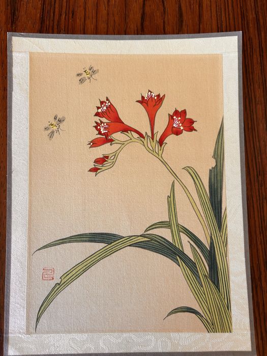 Aguarelas (3). Flores