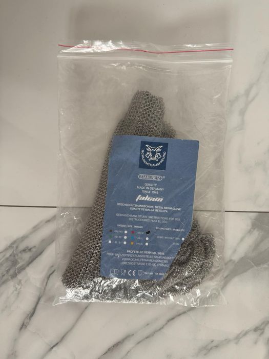Rękawice metalowe ochronne