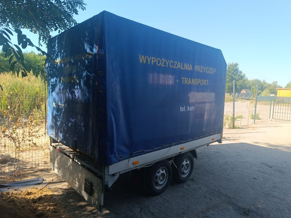 Przyczepka do samochodu osobowego i busa 3m