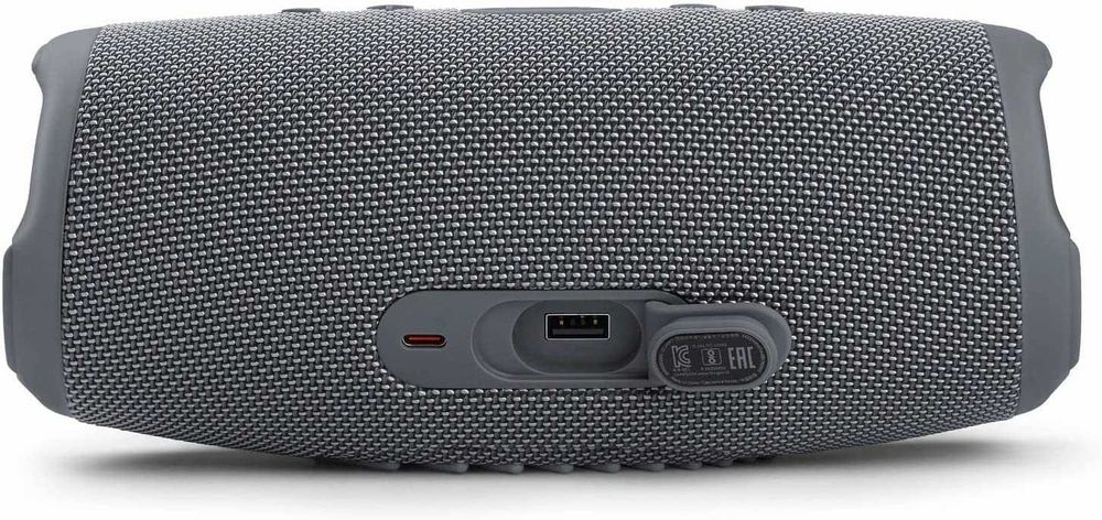Coluna Bluetooth JBL Charge 5 (40 W - Cinza)