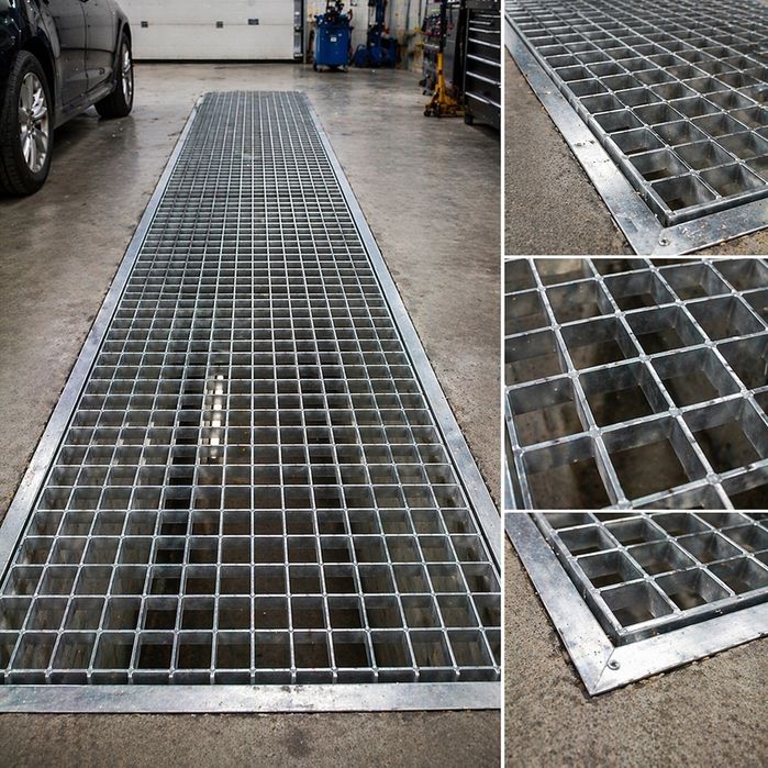 Krata wema na kanał samochodowy stalowe ocynk  zabezpieczenie