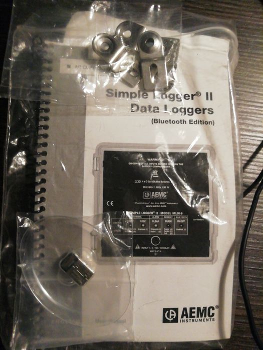 Simple data logger II AEMC ML914