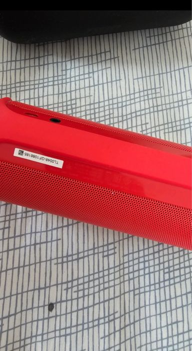 Coluna Bluetooth JBL Flip 2 Original – Vermelha – Com Bolsa de Transporte