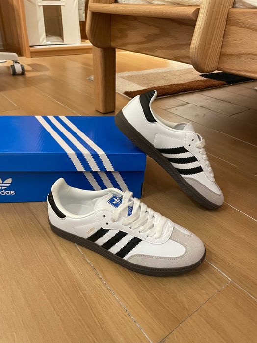 Nowe buty Adidas Samba OG White Black roz.40