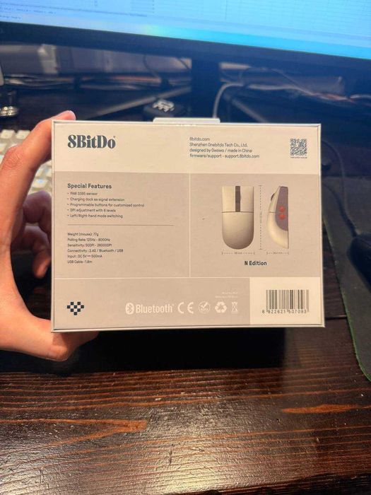 Мышка 8BitDo Retro R8 Mouse