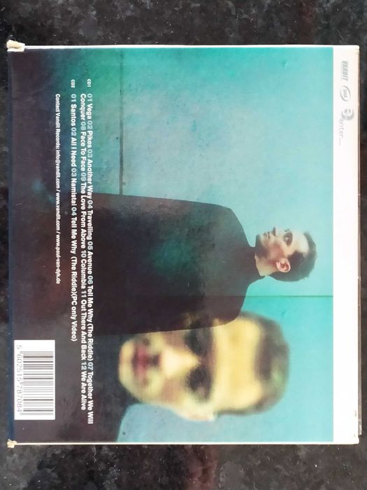 CD original Paul Van Dyk - Out There And Back