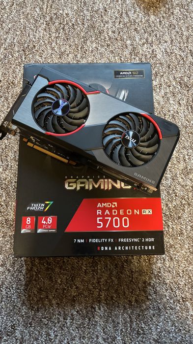 MSI Radeon RX 5700 gaming X 8gb