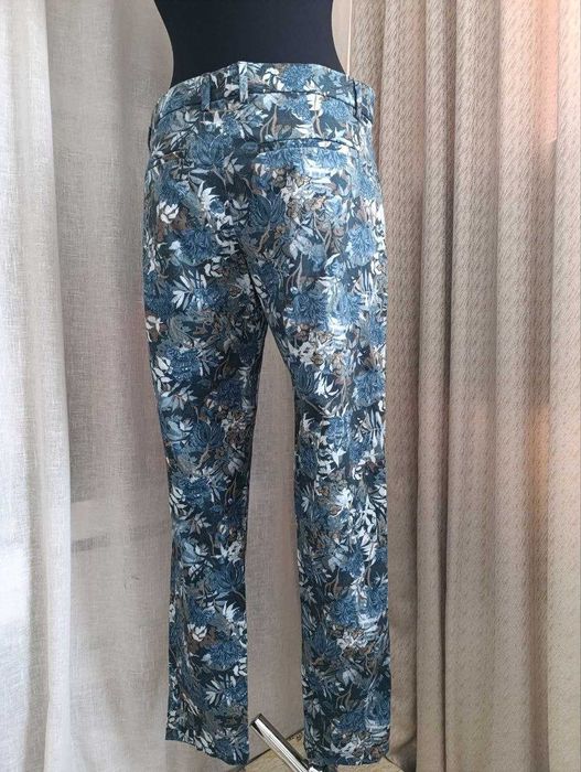 Брюки мужские  новые, котон,  "ZARA MAN»  р-р 175/76 А;  пояс 84см