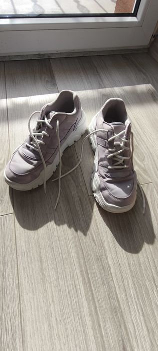 Adidasy 36 fioletowe dla dziewczynki Deichmann  buty sportowe
