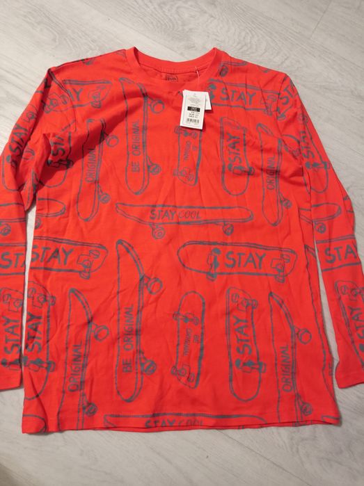 Nowa bluzka t-shirt skate Smyk Cool club 158/164