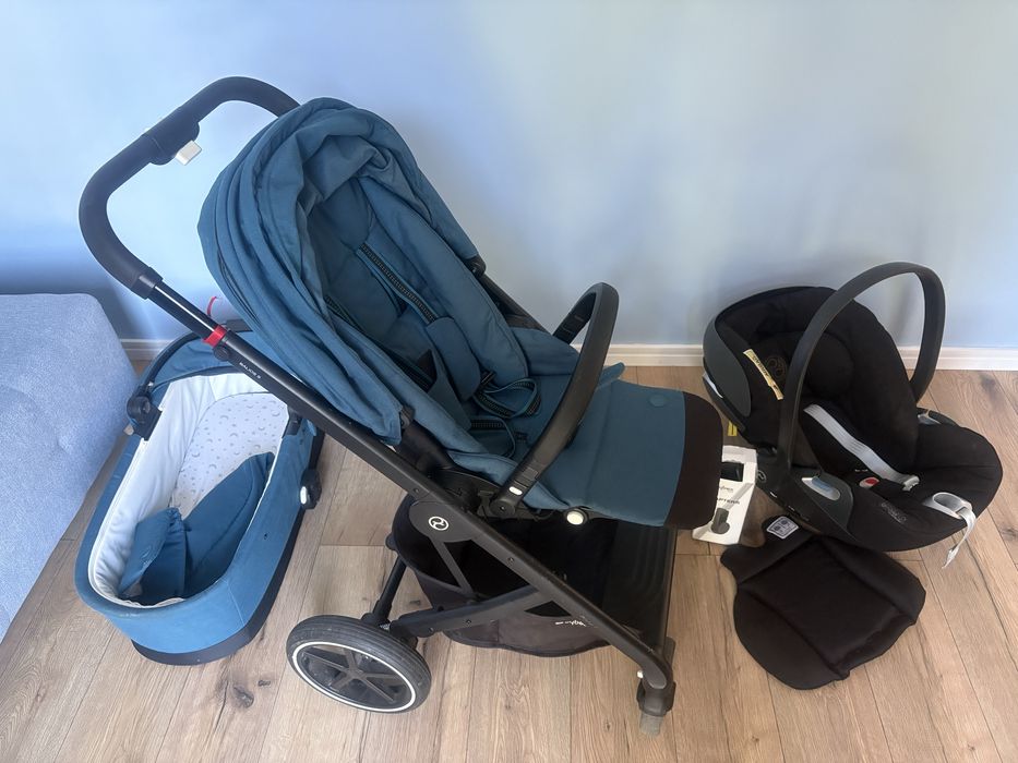 Cybex Balios S 3w1 gondola spacerówka nosidełko adaptery