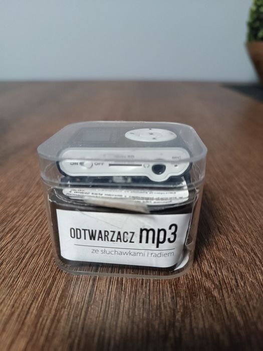 Odtwarzacz czarny MP3