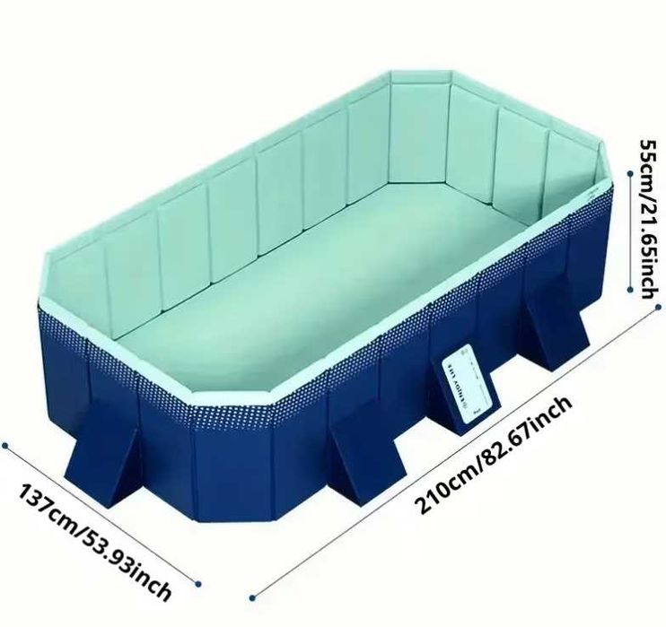 Piscina Dobrável C210xL137xA55