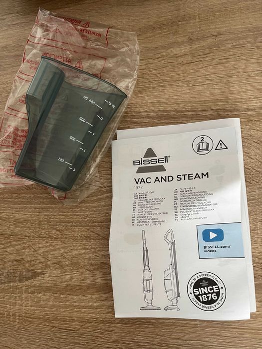 BISSELL 1977N Odkurzacz Parowy 2w1 1600W Do Czyszczenia Podłóg