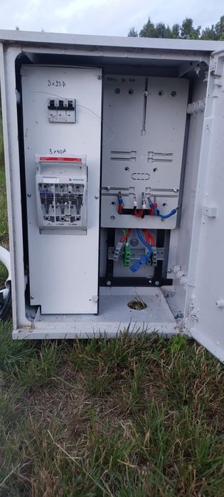 Kompletne przyłącze budowlane - Kabel elektryczny AsXSn 4x50