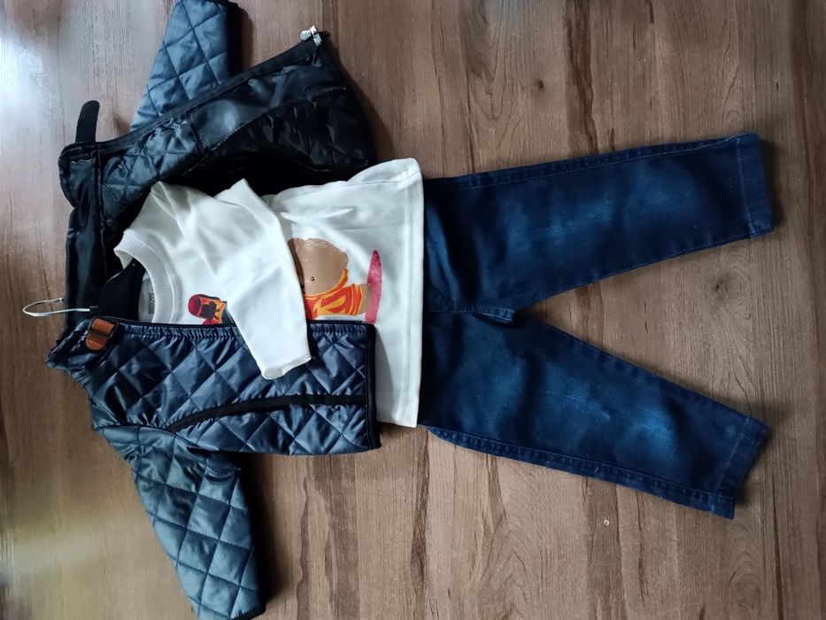 Komplet 3częściowy dla chłopca, rozmiar 98