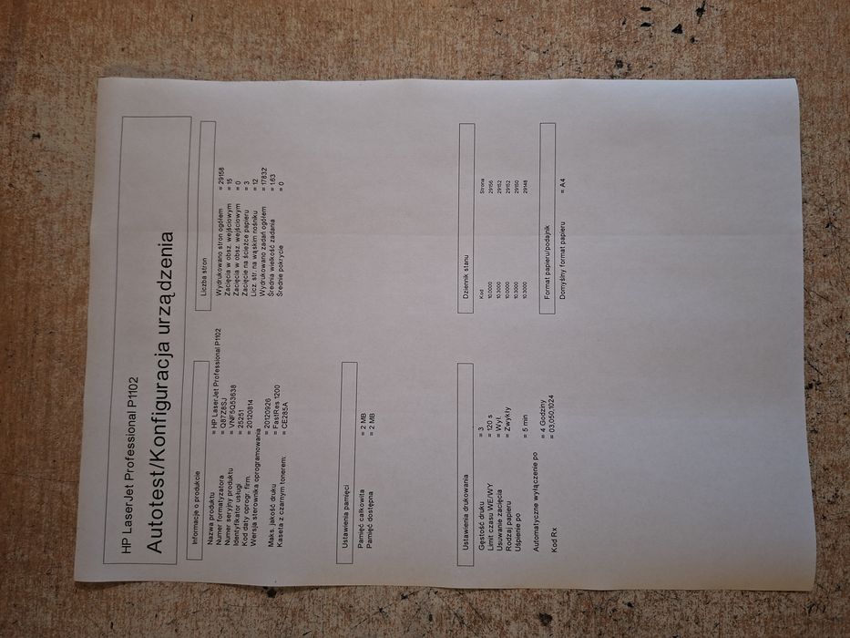 Drukarka Hp Laserjet P1102