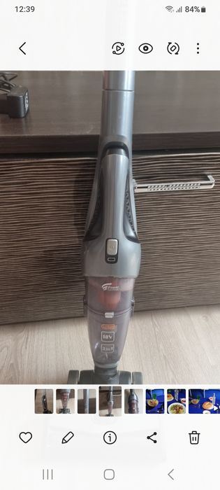 Беспроводной аккумуляторный Пылесос Philips PowerPro Duo