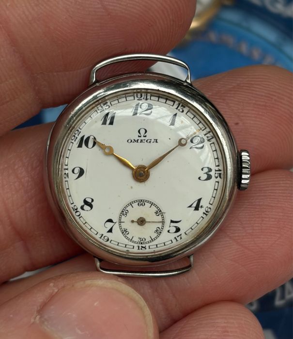 Zegarki Omega trench watch lata 20/30