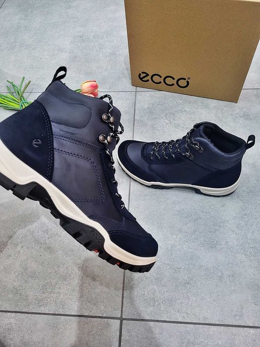 Nowe damskie buty trekkingowe Ecco 40 trapery turystyczne skóra