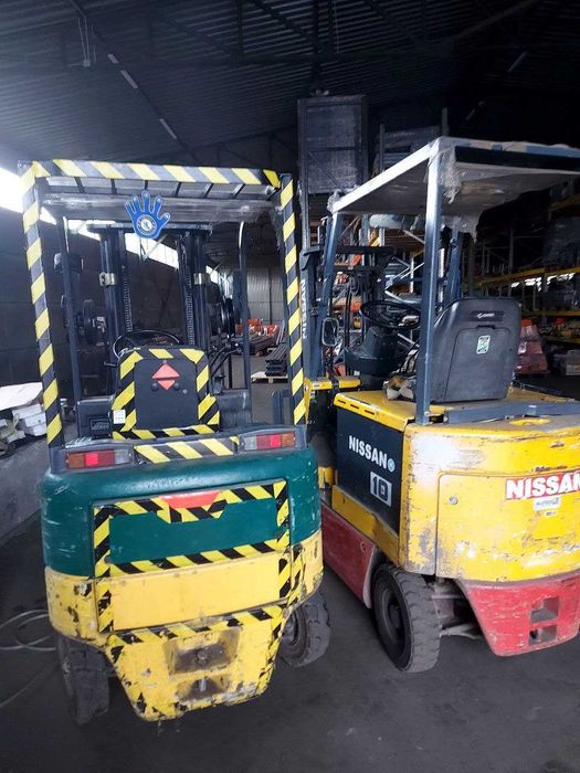 Навантажувач Nissan електричний, 3м підйом погрузчик кара 1т.