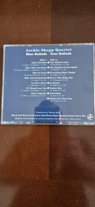Archie Shepp Quartet - Blue Ballads, True Ballads(2 CD)