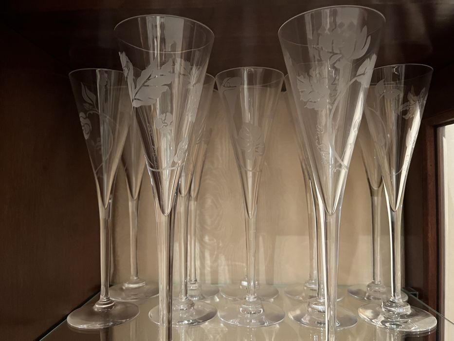 Flutes de cristal Ana Salazar