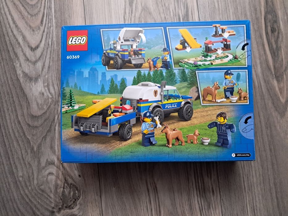 LEGO City 60369 Szkolenie psów policyjnych w terenie