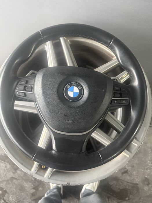 Volante bmw F10 520 com airbag e patilhas