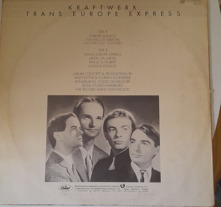 Lp Kraftwerk - Trans Europe Express - 1977