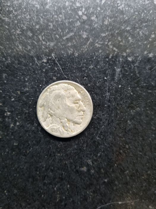 Moneta 5 centów USA Bizon/Indianin z 1914