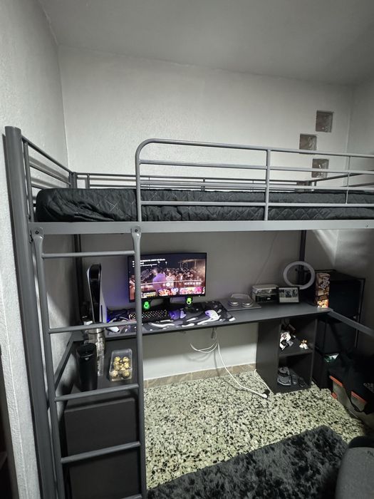 Beliche, Cama com secretária