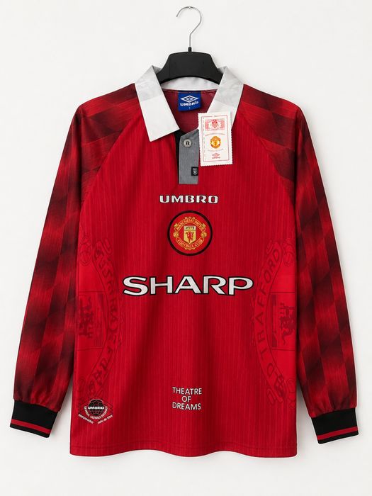 Manchester United Beckham 10 Retro Longsleeve Umbro | Vintage 1996/98 | Rozmiary S-XXL