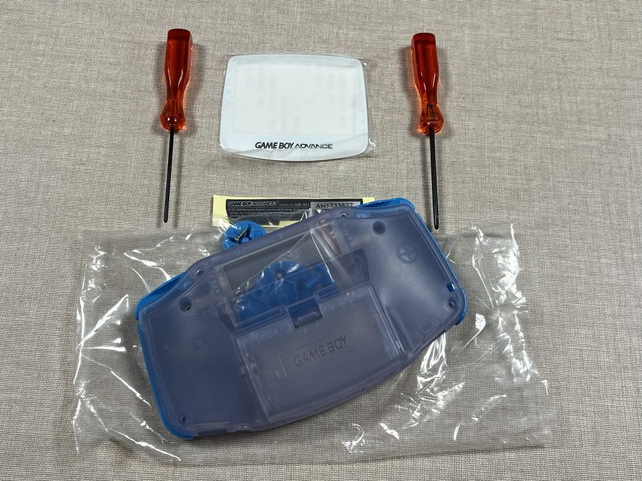 Capa / Shell Gameboy Advance Pokemon Squirtle IPS