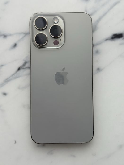 Iphone 15 pro max natural titanium 256