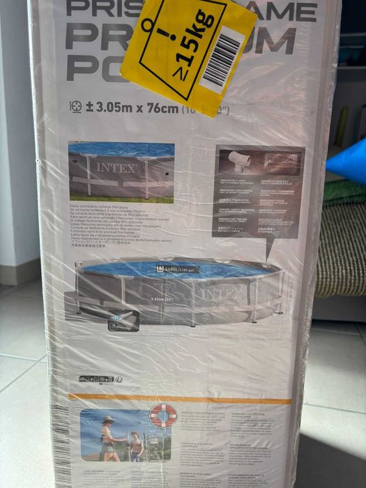Piscina Intex Prism Frame Premium – 3,10m | 4.485L | NOVA