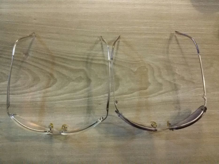 Okulary damskie zerówki i drugie lekko niebieskie gratis