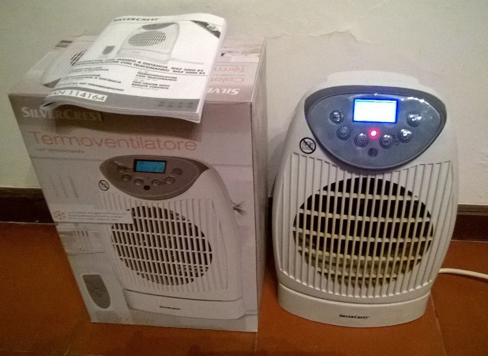 Pack: Vassoura Aspirador Vileda + TermoVentilador 2000W «SÓ 20€»