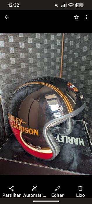 Capacete Harley Aberto 3/4