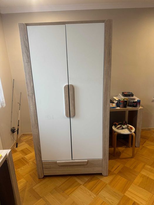 Meble - szafa, słupek i komoda