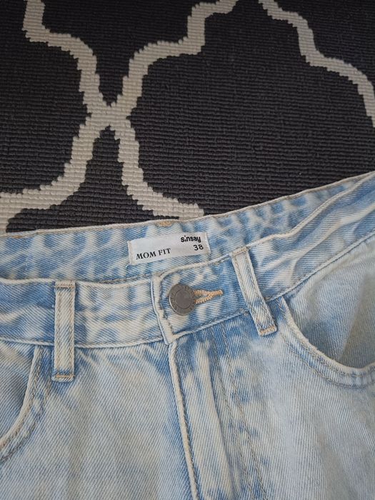 Jeansy plus Bluzka Sinsay rozm M/38